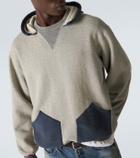A.Presse Cotton fleece hoodie