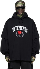 VETEMENTS Black Solidarity T-Shirt