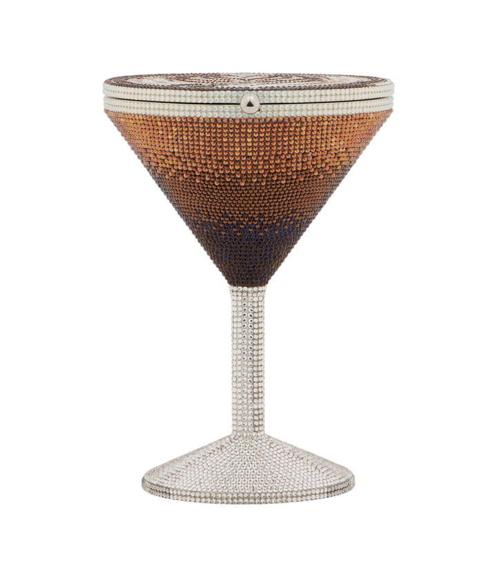 Photo: Judith Leiber Couture Martini Espresso crystal-embellished clutch