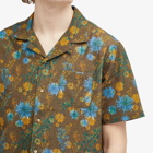 Kestin Men's Crammond Short Sleeve Shirt in Olive Thistle Print