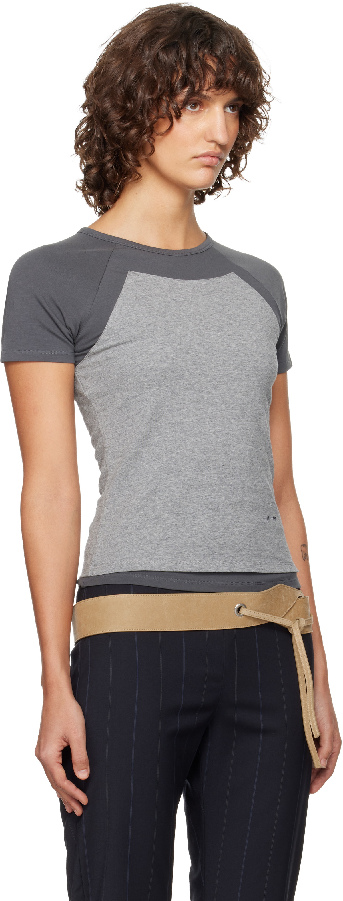 Paloma Wool Gray Puka T-shirt