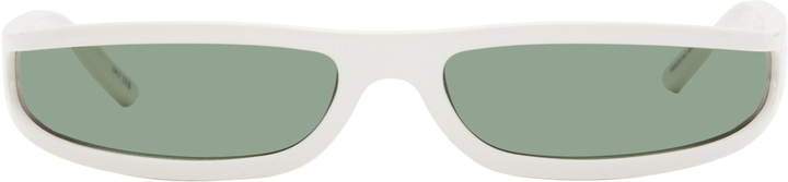 Photo: Rick Owens White Temple Fog Sunglasses