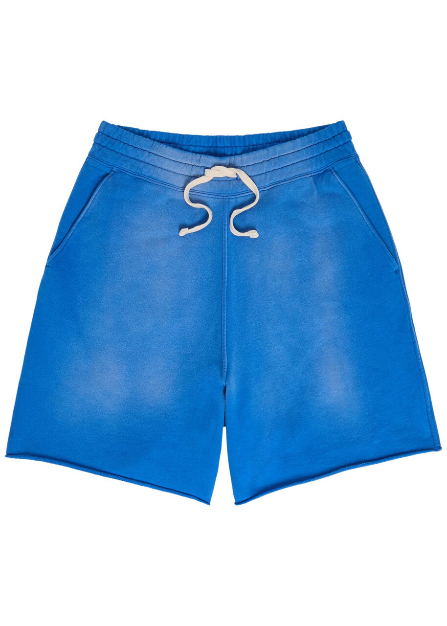 Picante Everyday Faded Cotton Shorts Royal Blue