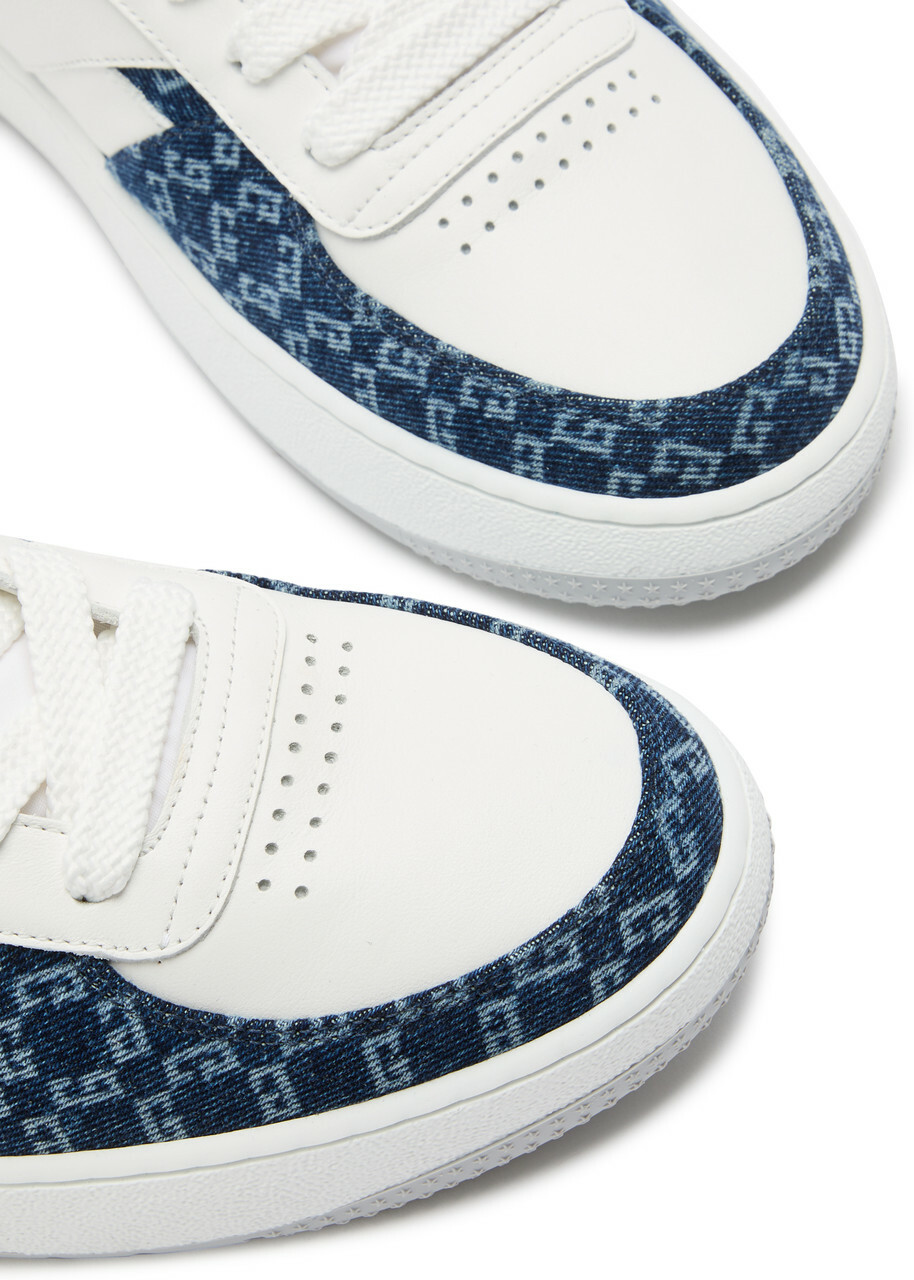 Givenchy G Move Panelled Leather Sneakers Blue