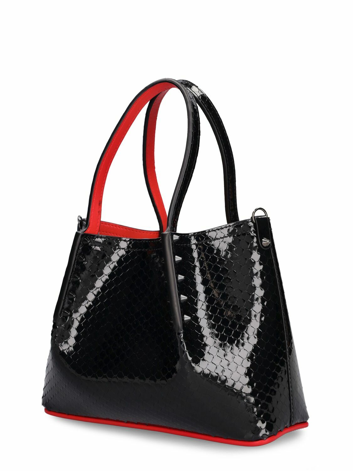 【関税送料込】ルブタン Cabarock Mini patent leather tote org.jpg