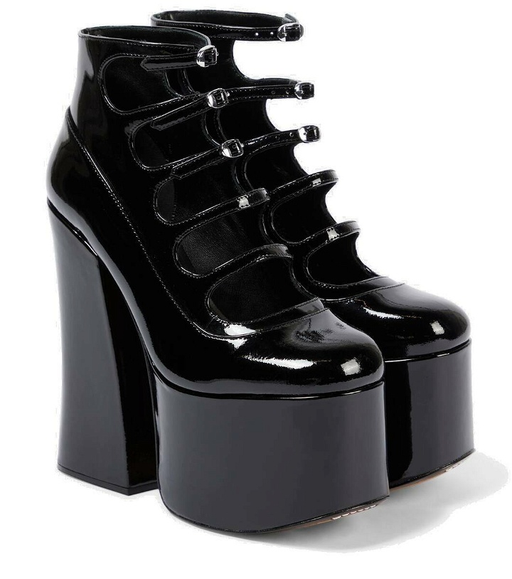 Photo: Marc Jacobs Kiki patent leather platform ankle boots