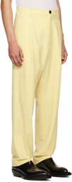 LU'U DAN Yellow Tailored Trousers