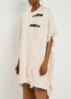 Isabel Marant Greya Bouclé Wrap Coat Ecru