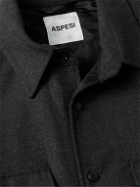 Aspesi - Wool-Blend Overshirt - Gray