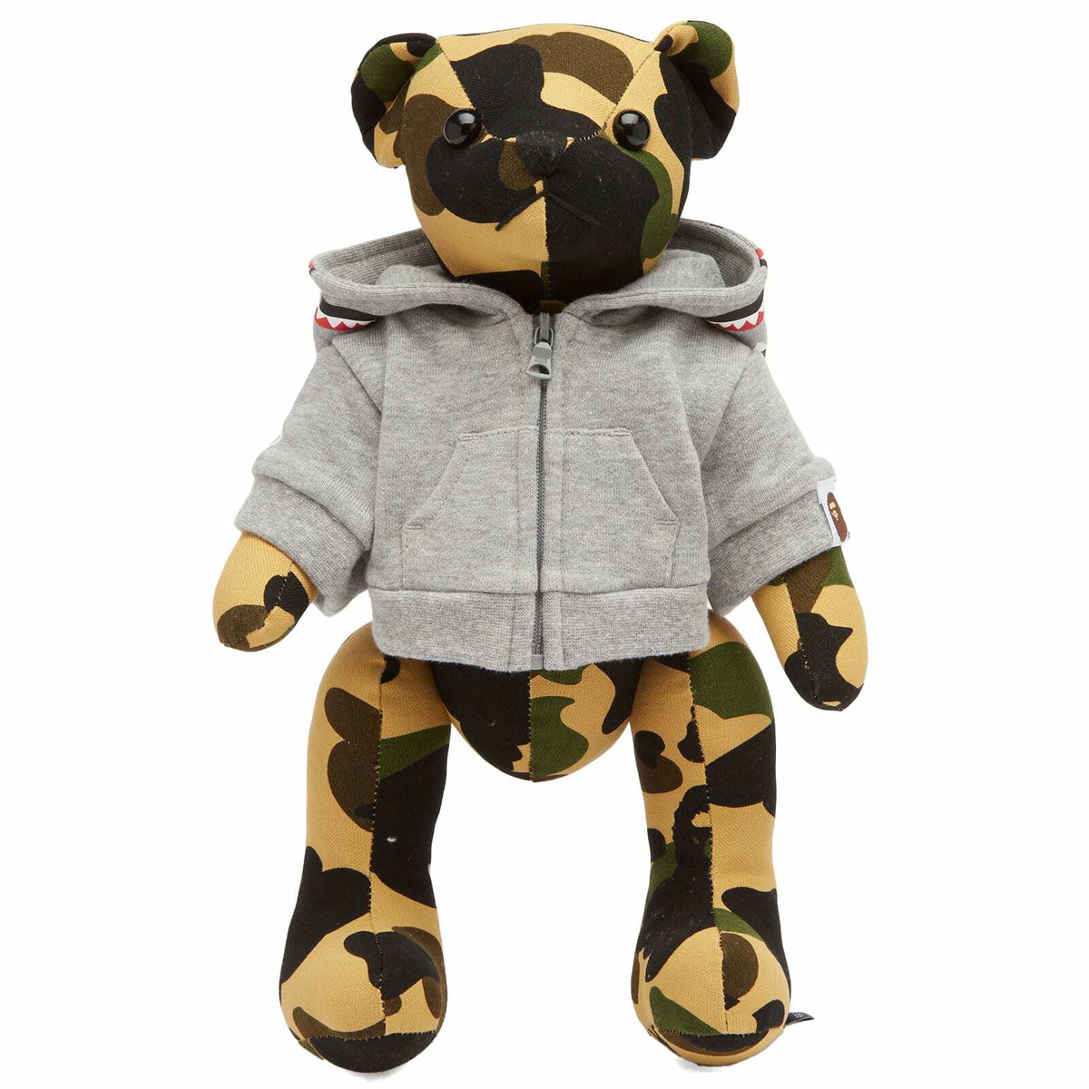 A Bathing Ape Men's 1St Camo Bear Plush Doll 35Cm M in Yellow 