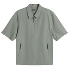 Hiking Patrol Men's Edge LT Softshell Technical Short Sleeve Shirt in Pine Mist