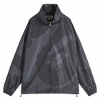 A Bathing Ape Men's Abc Camo Nylon Hooded Jacket in Black