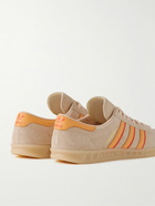 adidas Originals - Hamburg 24 Leather-Trimmed Suede Sneakers - Neutrals