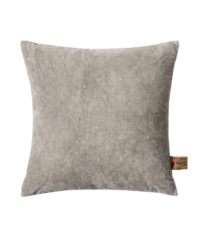 Photo: The House of Lyria Clusia cotton and linen velvet cushion
