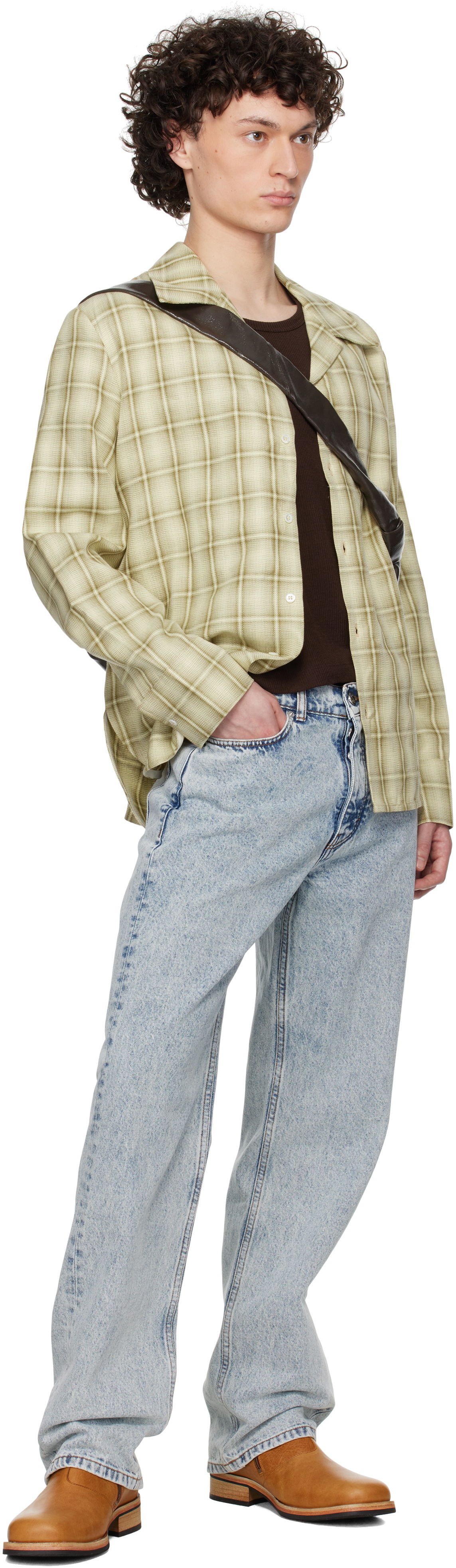 Séfr Blue Classic Cut Jeans