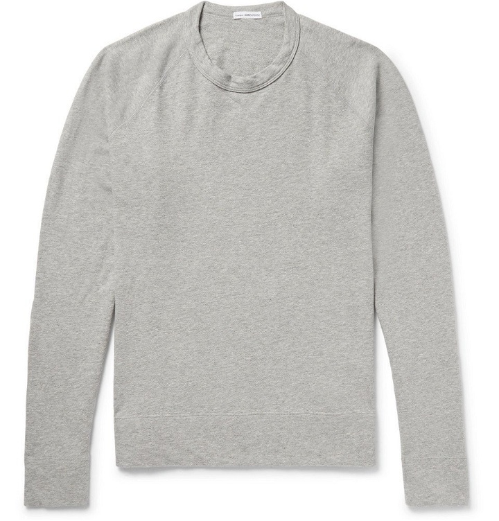 Photo: James Perse - Loopback Supima Cotton-Jersey Sweatshirt - Men - Gray