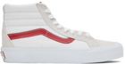 Vans Off-White & White Sk8 High-Top Sneakers