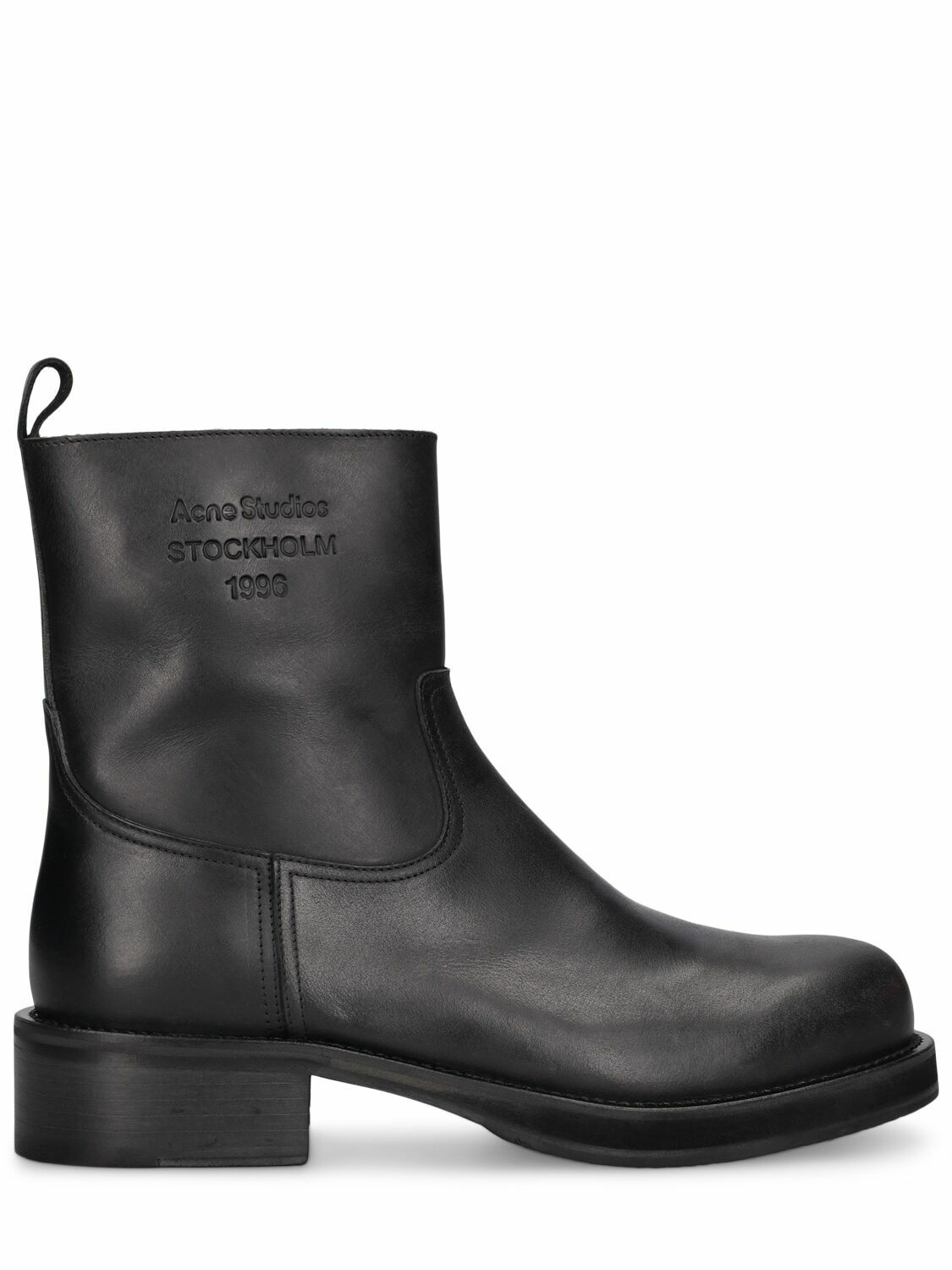 Photo: ACNE STUDIOS Besare Leather Boots
