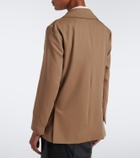 'S Max Mara Double-breasted virgin wool blazer