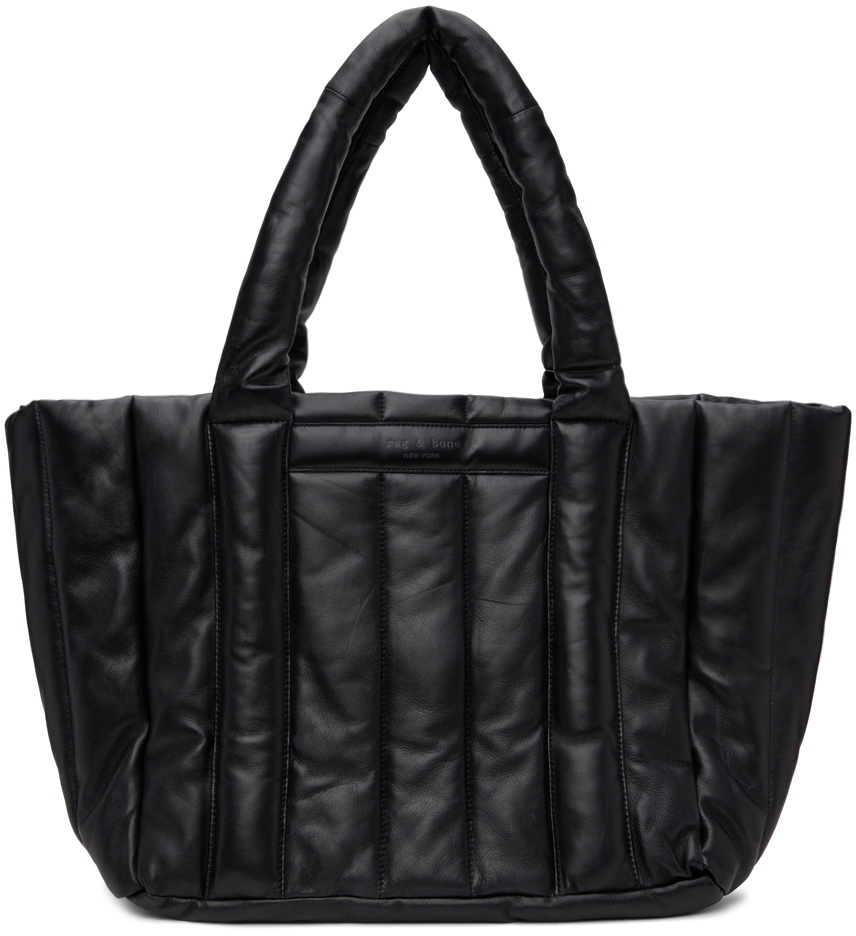 Rag & Bone Cloud Leather Duffle Bag in Black