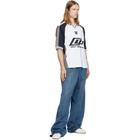Off-White White & Black Team Soccer S/S T-shirt