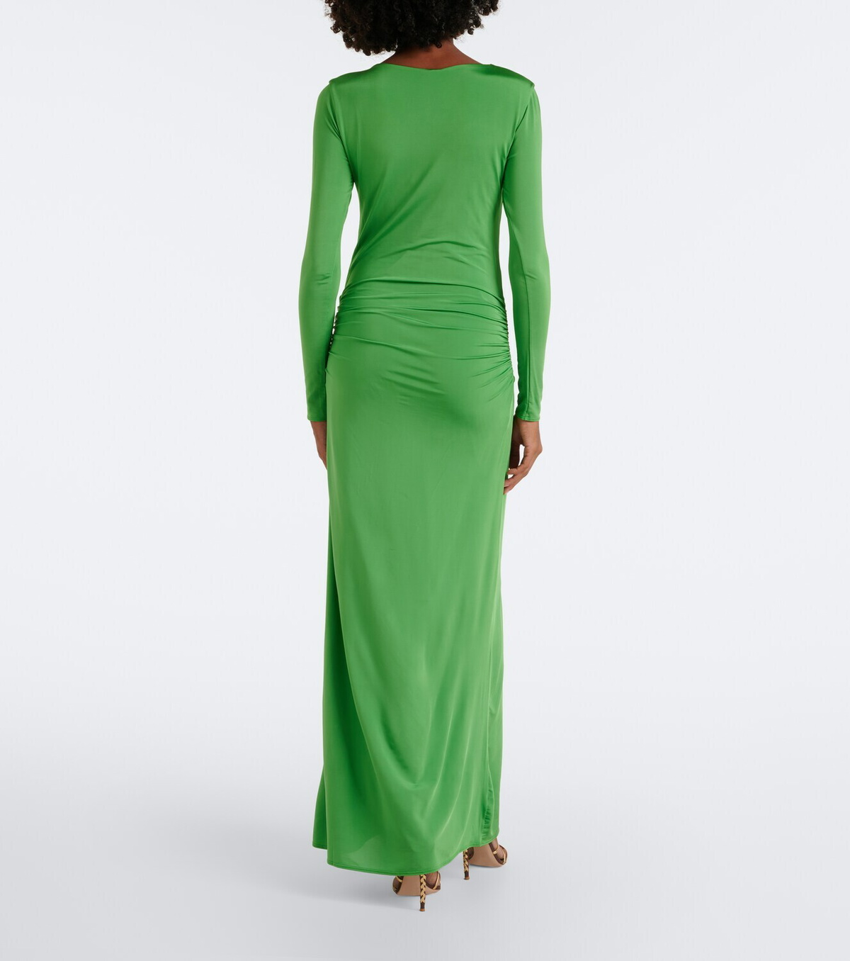 Cala de la Cruz Eres gathered jersey maxi dress