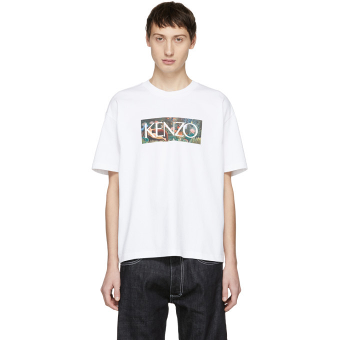 Photo: Kenzo White Memento Logo T-Shirt