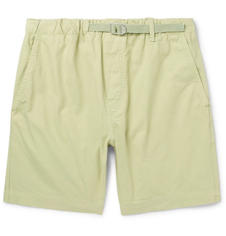 Photo: Albam - Mountain Cotton-Twill Shorts - Men - Green
