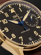 IWC Schaffhausen - Big Pilot's Heritage Limited Edition Automatic 46mm Bronze and Leather Watch, Ref. No. IW501005
