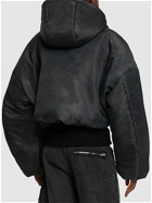 Y/PROJECT - Cropped Nylon Puffer Jacket W/hood