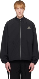 HELIOT EMIL Black Surtsey Windbreaker Jacket