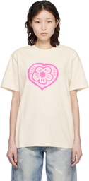Kenzo Off-White Kenzo Paris 'KENZO Boke Heart' Loose T-shirt