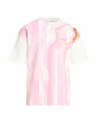 Jil Sander Mens T-shirt in Pink