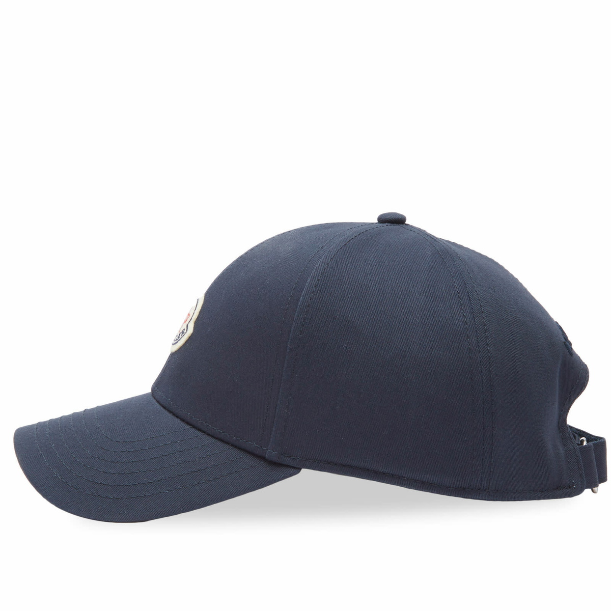 Moncler Men's Cotton Gaberdine Cap in Navy 