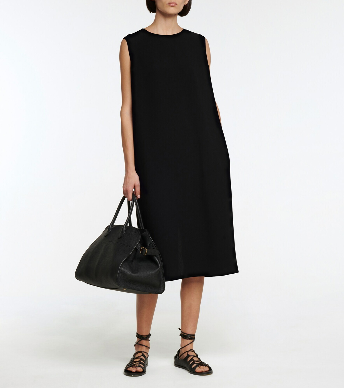 The Row - Mirna crêpe midi dress The Row