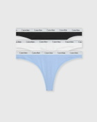 Calvin Klein Underwear THONG 3PK Multi-color Womens Panty