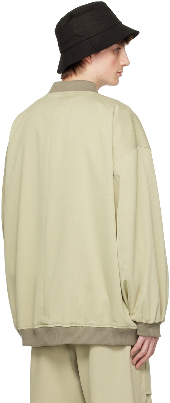 The Frankie Shop Green Evans Bomber