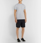Under Armour - UA Rush Mesh-Panelled Cellient Stretch Tech-Jersey T-Shirt - Gray