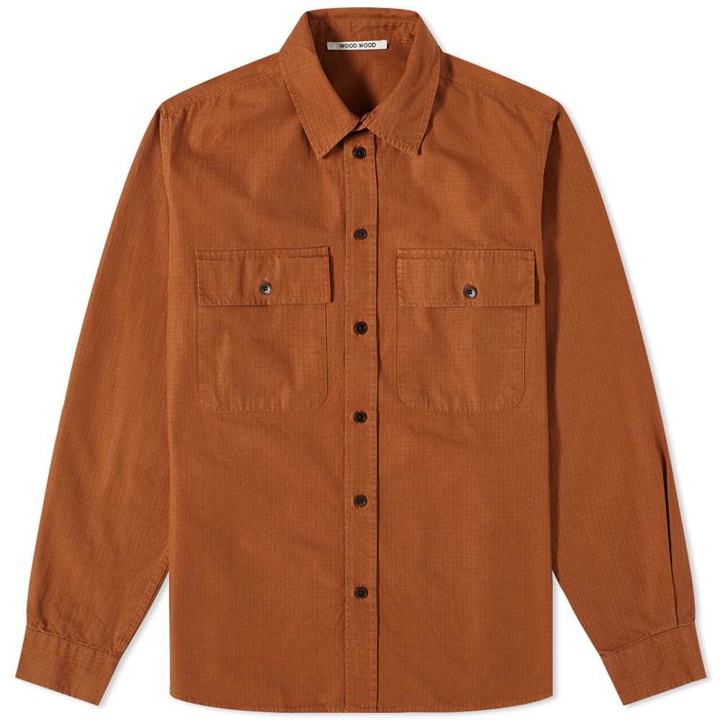 Photo: Wood Wood Avenir Patch Pocket Shirt