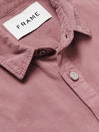 FRAME - Cotton-Corduroy Shirt - Pink