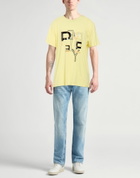 Peuterey Mens T-shirt Pastel in Yellow