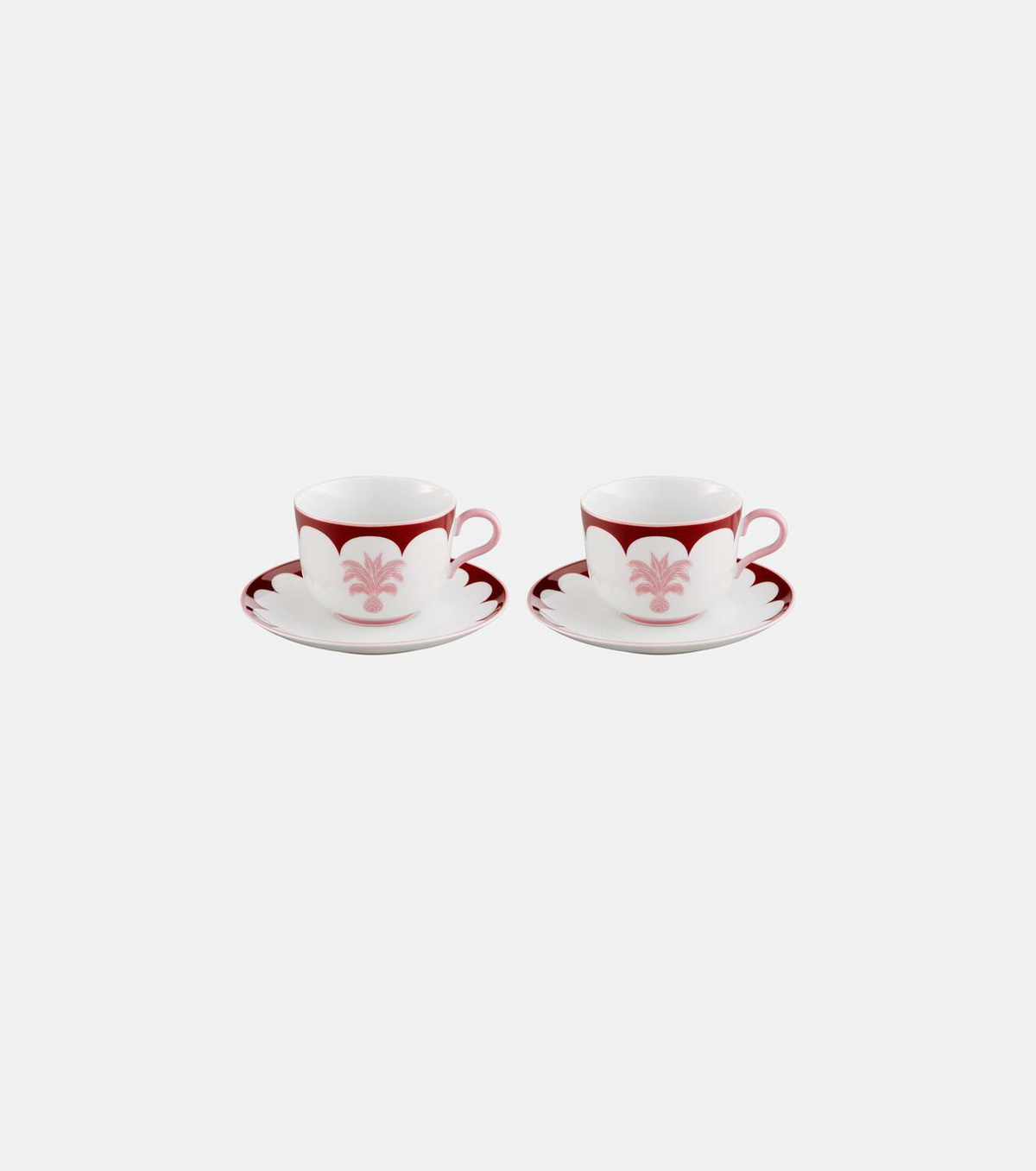 Aquazzura Casa Jaipur set of 2 teacups and saucers
