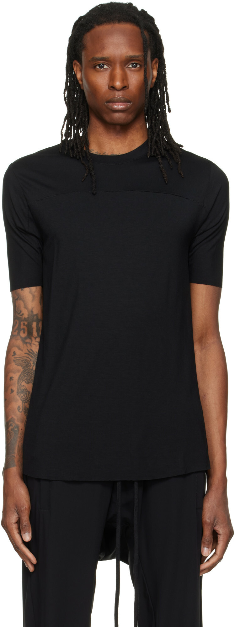 thom/krom Black TS 973 T-shirt