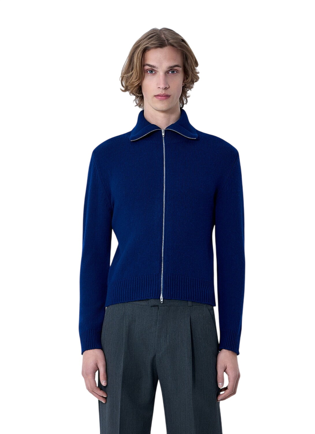 Jil Sander Black Zip Cardigan Jil Sander