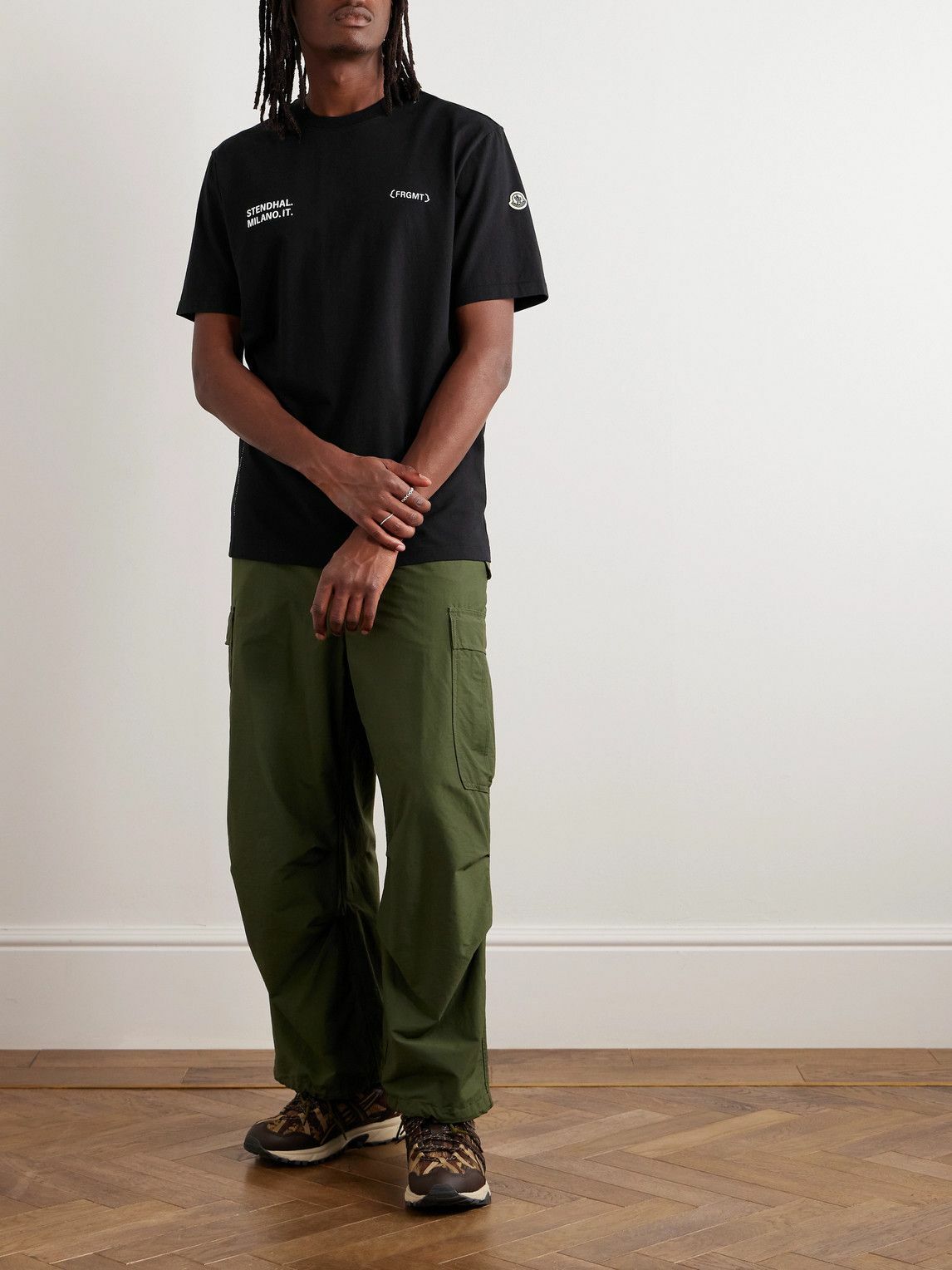 Moncler Genius - 7 Moncler FRGMT Hiroshi Fujiwara Logo-Print