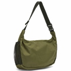 Snow Peak Men's Everyday Use Middle Shoulder Bag in Olive 