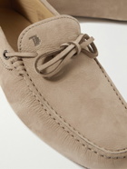 Tod's - Gommino Nubuck Driving Shoes - Brown