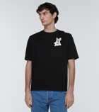 Lanvin - Embroidered cotton T-shirt