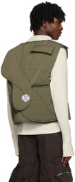 CMMAWEAR SSENSE Exclusive Green Polaris Vest