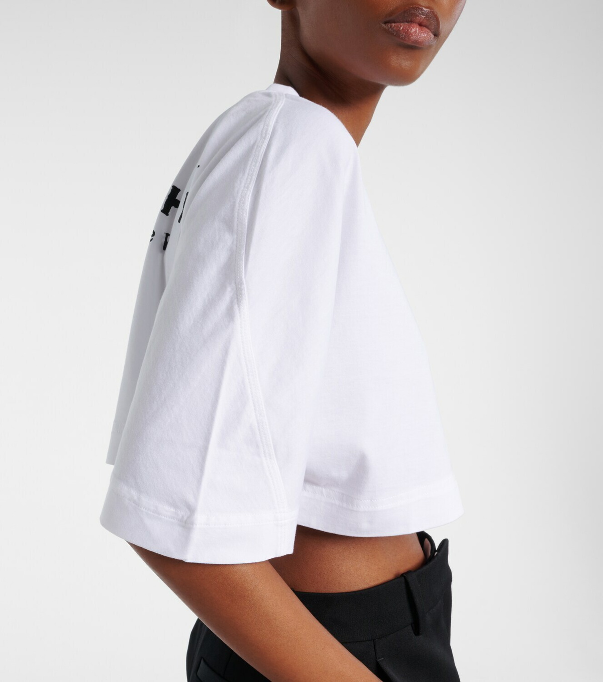 Givenchy Cropped logo cotton T-shirt